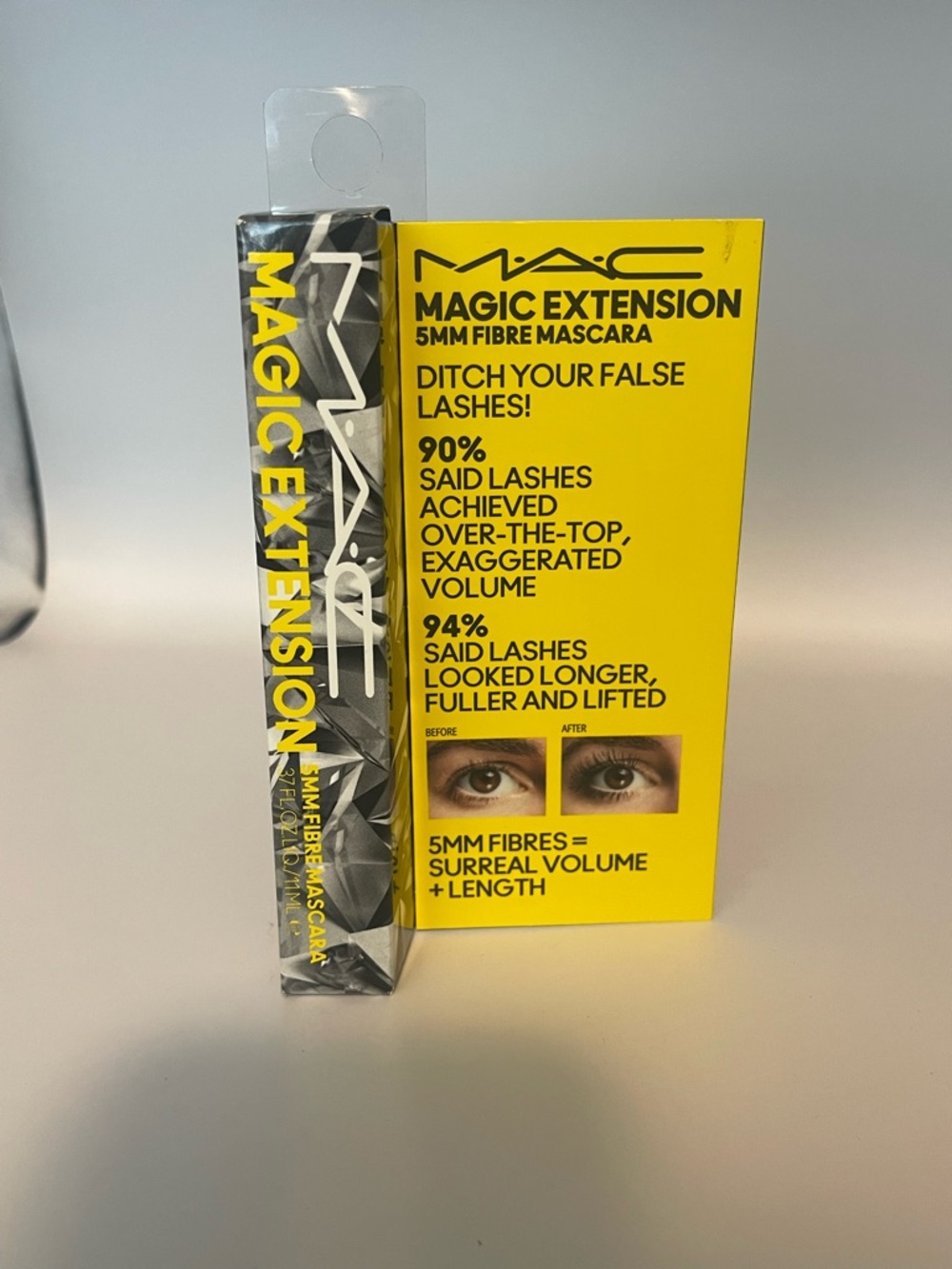 MAC Magic Extension 5mm Fibre Mascara - Yellow Packaging